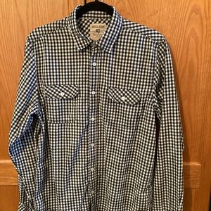 GARCIA Jeans Black & White check 100% Cotton European design Slim fit. NWOT